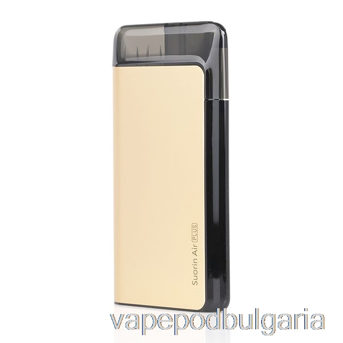 Vape 10000 Дръпки Suorin Air Plus 22w Pod System Gold